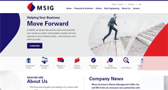 Desktop Screenshot of msigusa.com